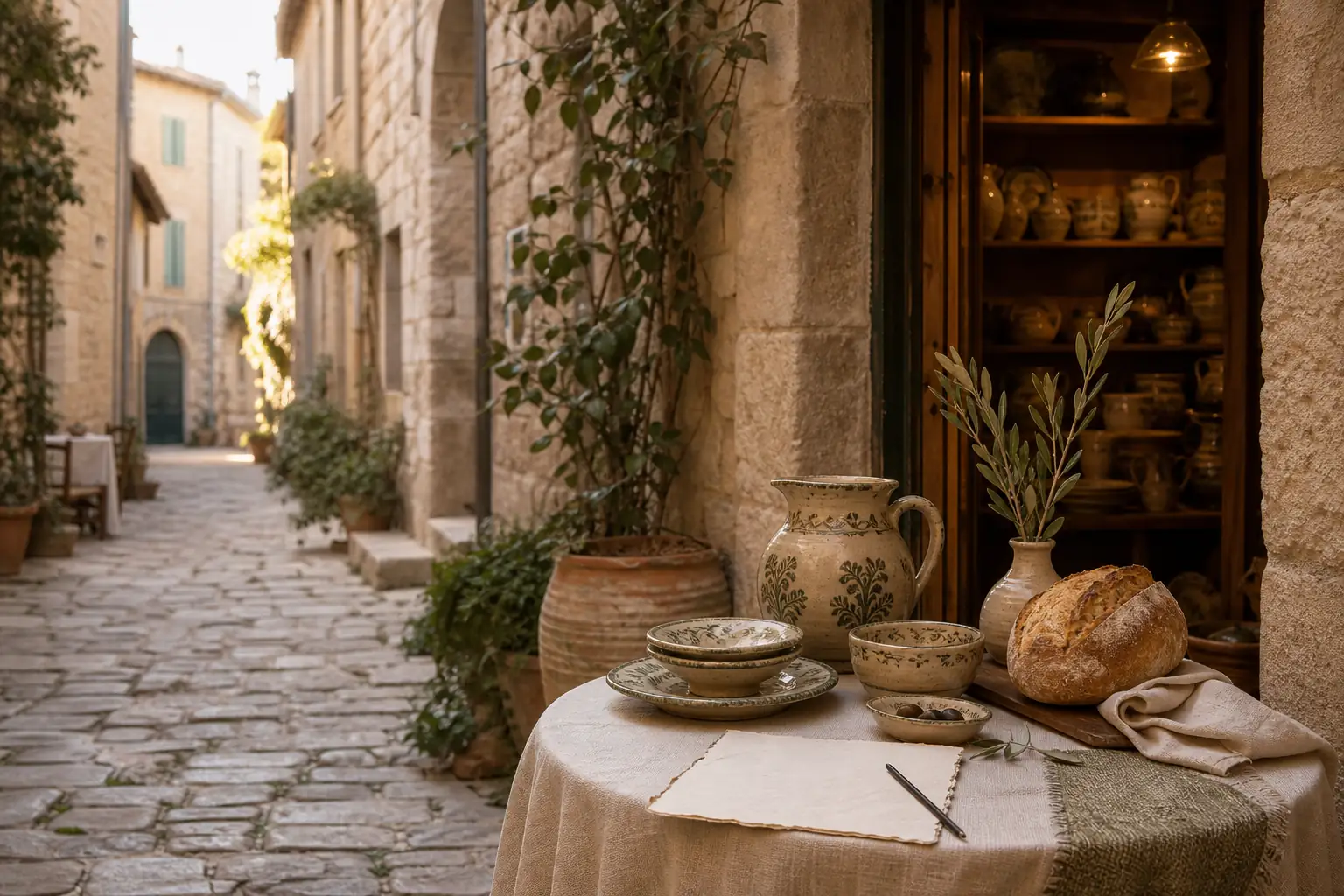 Hidden local experience in a quiet old-world village